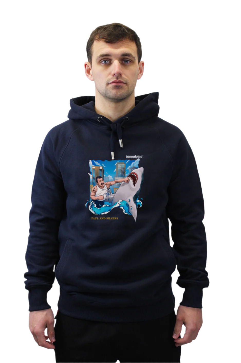 Transalpino Paul And Shark Hoody Navy