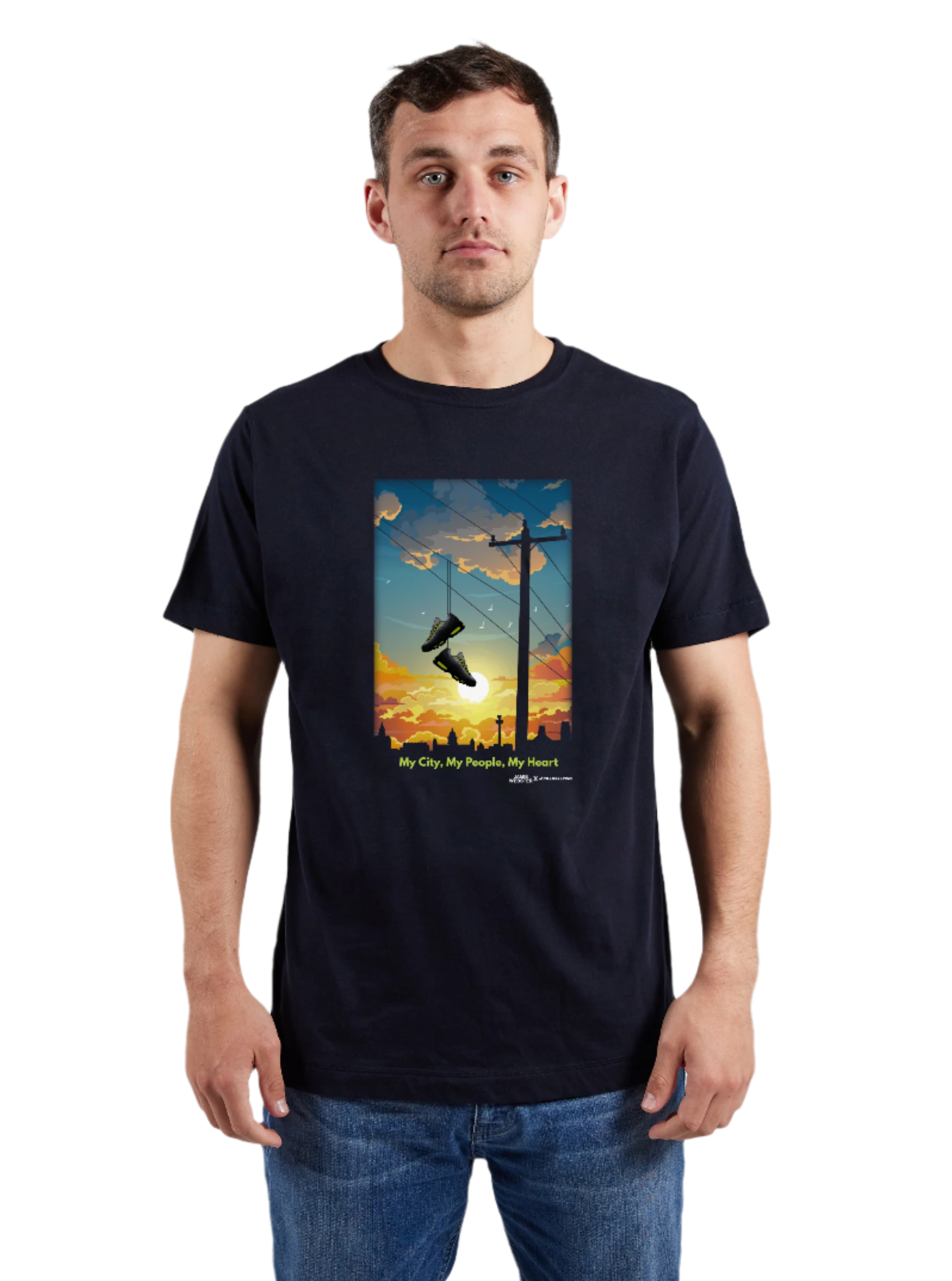 Jamie Webster -This Place T-Shirt - Navy – Transalpino Jamie Webster -This Place T-Shirt - Navy – Transalpino