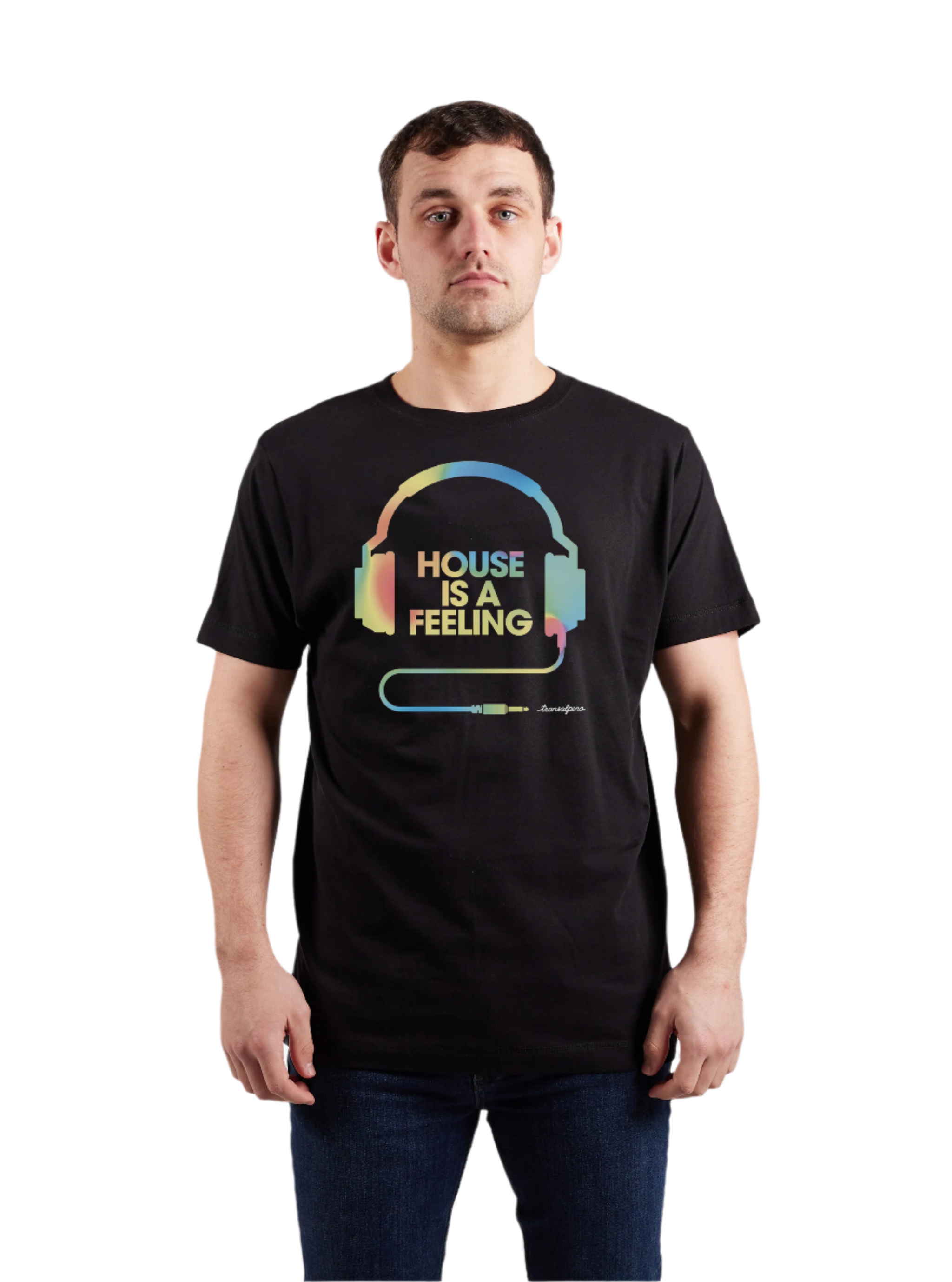Music Matters House Feeling Tee - Black – Transalpino