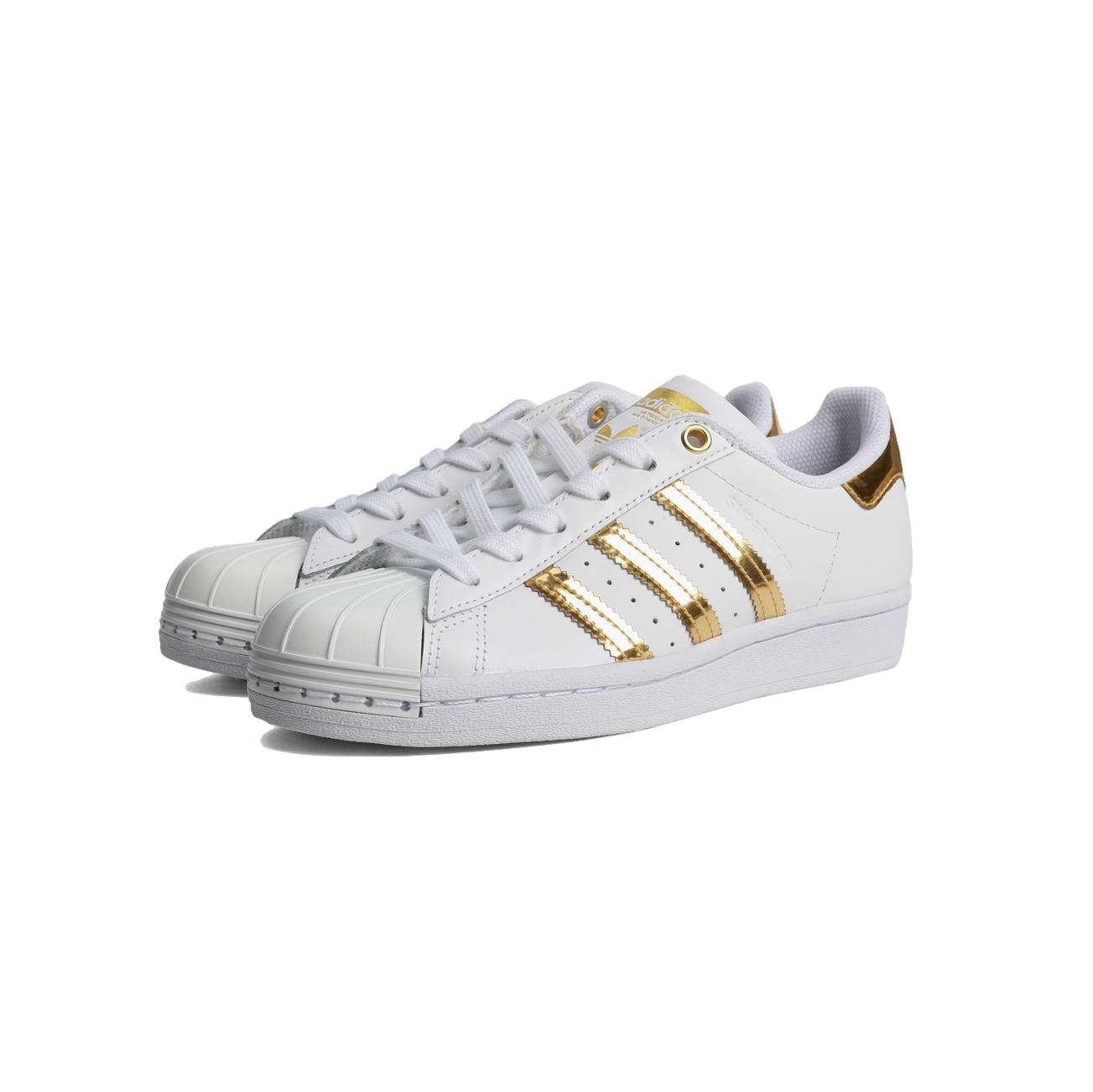 Adidas superstar white metal toe Clearance