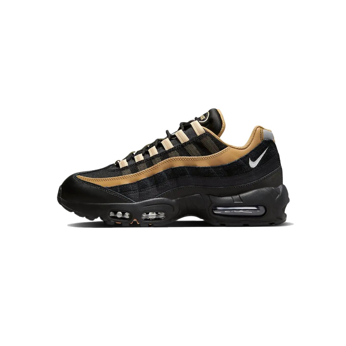Nike Air Max 95 Essential Trainer Black Summit White Gold